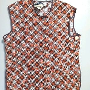 Vintage Artist Smock Vest Size XL